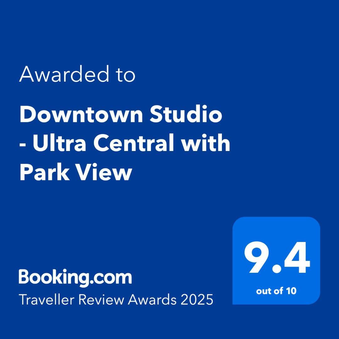 Downtown Studio - Ultra Central With Park View Бухарест Экстерьер фото
